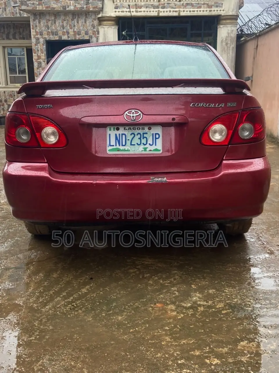 Toyota Corolla LE 2006 Red