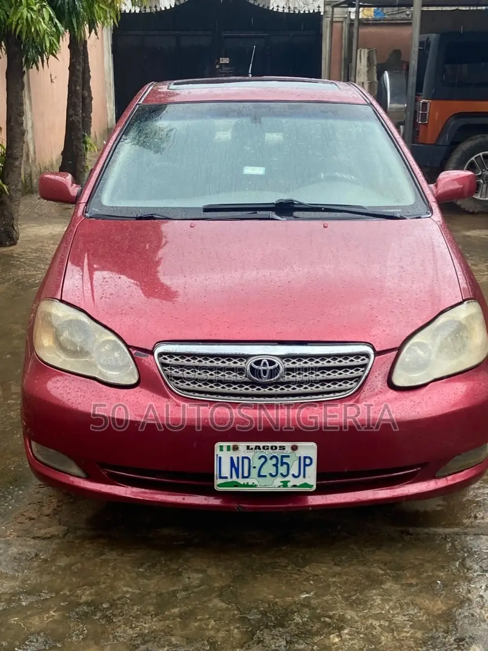 Toyota Corolla LE 2006 Red