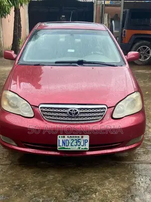 Toyota Corolla LE 2006 Red