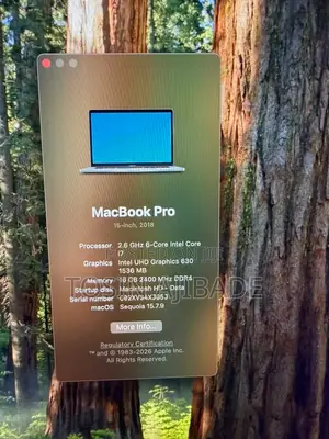 Laptop Apple MacBook Pro 2018 16GB Intel Core i7 SSD 512GB