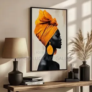 African Inspired Model Art