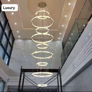 9 Rings LED Luxury Chandelier Lightings
