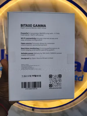 Bitaxe Gamma 602 ASIC Bitcoin Miner | 1.1 TH/s at 18W | BM1370