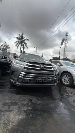 Toyota Highlander XLE 4x4 V6 (3.5L 6cyl 8A) 2017 Gray