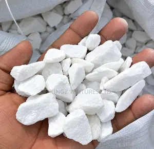 15 Kilos or Kg of White Chippings Stones for Decoration