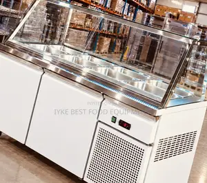Salad Bar With Refrigeration Cabinet