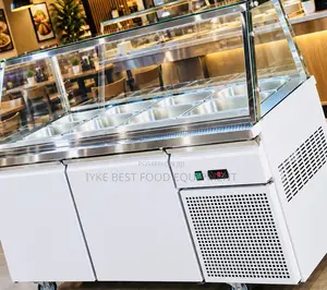 Salad Bar With Refrigeration Cabinet