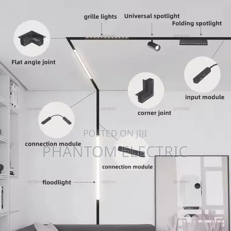 Magnetic Track Light Accessories 0059