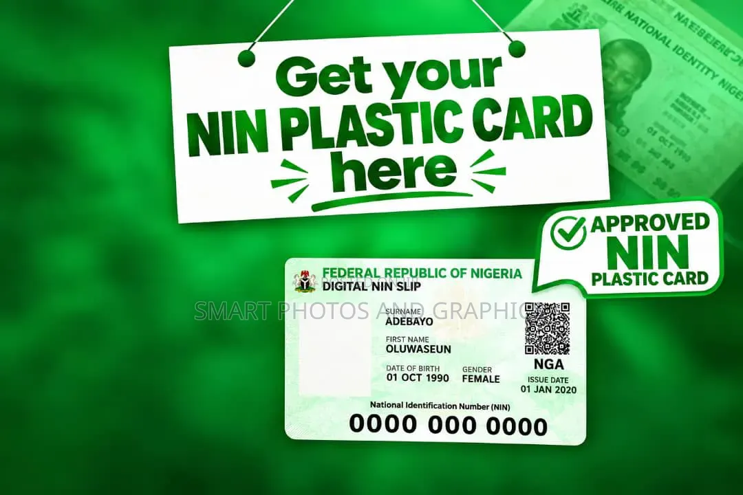 Get Your Original NIN Plastic Card Here