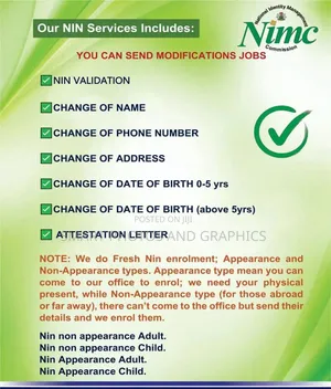Get Your Original NIN Plastic Card Here