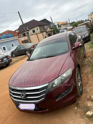 Honda Accord Crosstour 2012 Red