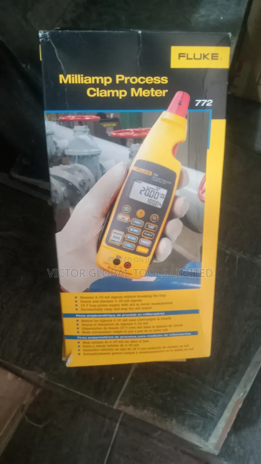 Fluke 772 Milliamp Process Clampmeter