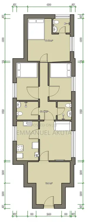 3 Bedroom Floor Plan