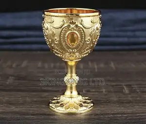Holy Grail Cup With Gemstone