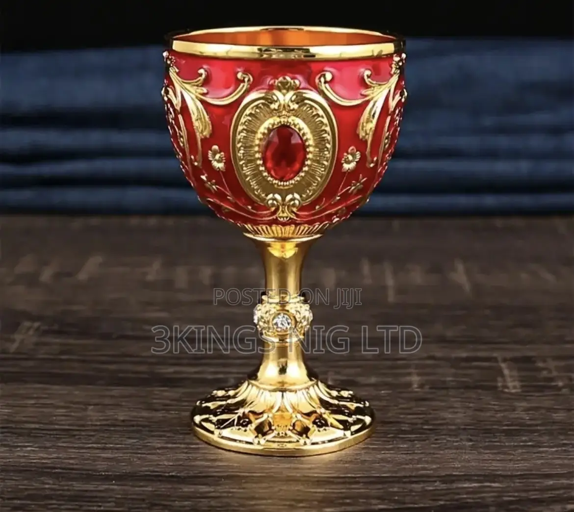 Holy Grail Cup With Gemstone