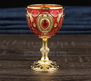 Holy Grail Cup With Gemstone