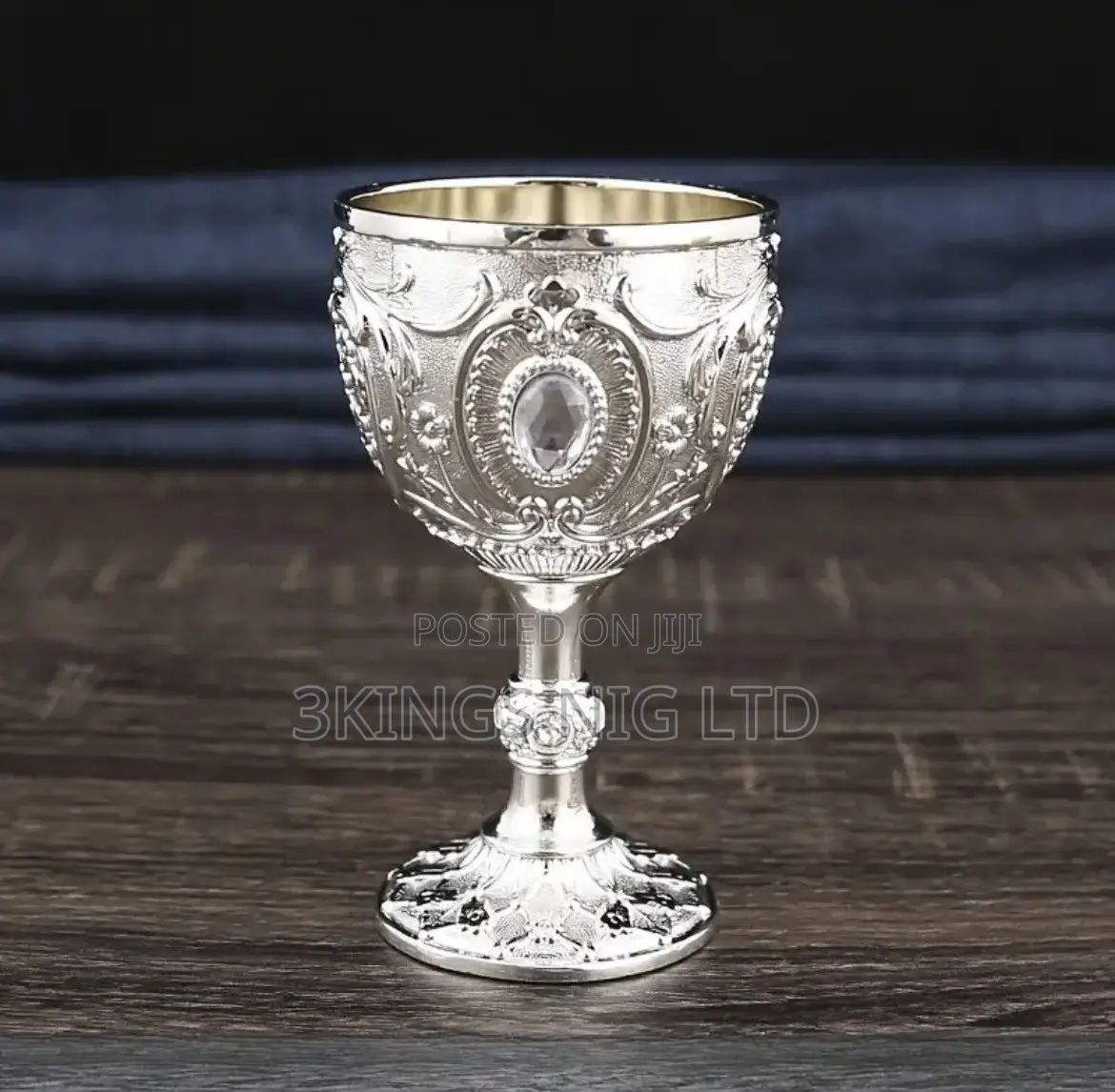 Holy Grail Cup With Gemstone