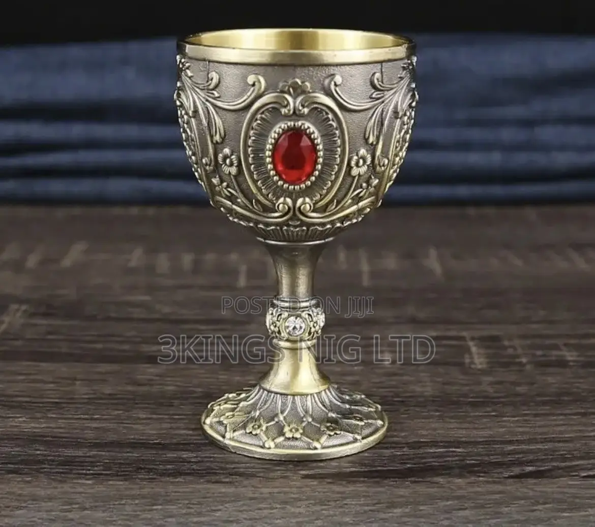 Holy Grail Cup With Gemstone