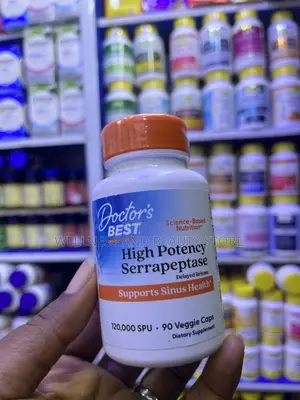 Doctor’s Best Serrapeptase 120,000 SPU / Proteolytic Enzyme Supplement