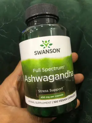 Full Spectrum Ashwagandha, 450 Mg, 100 Vegan Capsules