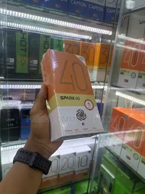 New Tecno Spark 40 256 GB Black