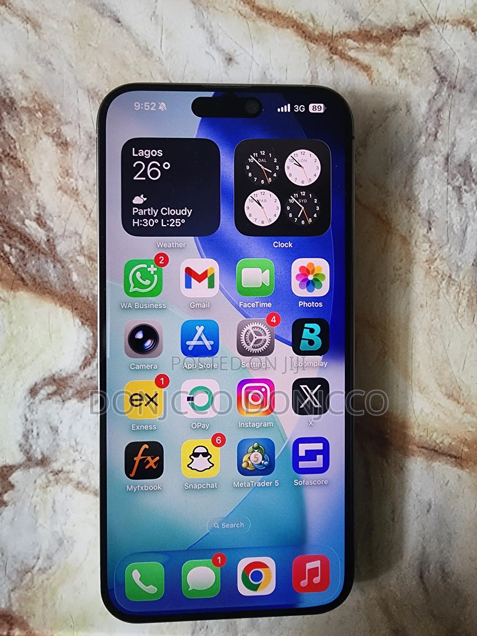 Apple iPhone 15 Pro Max 256 GB Silver