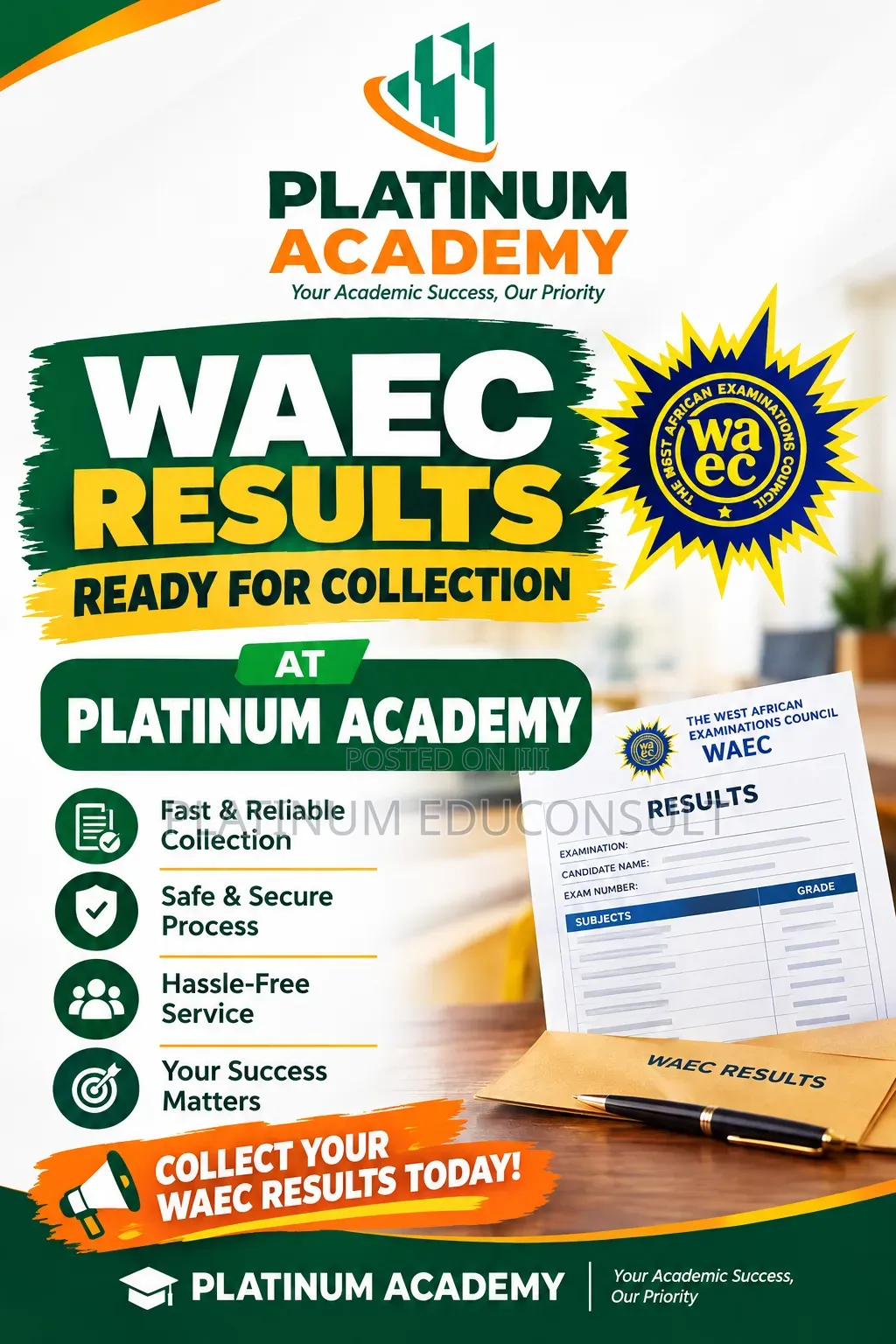 Original Waec Certificate Available!