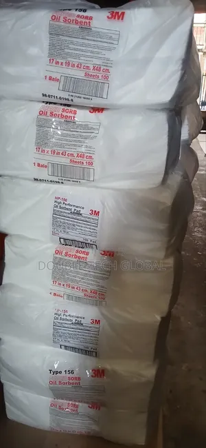 Original 3M Oil Sorbent Pad Type 156 HP-156 - 17x19 Inch - Oil Spill