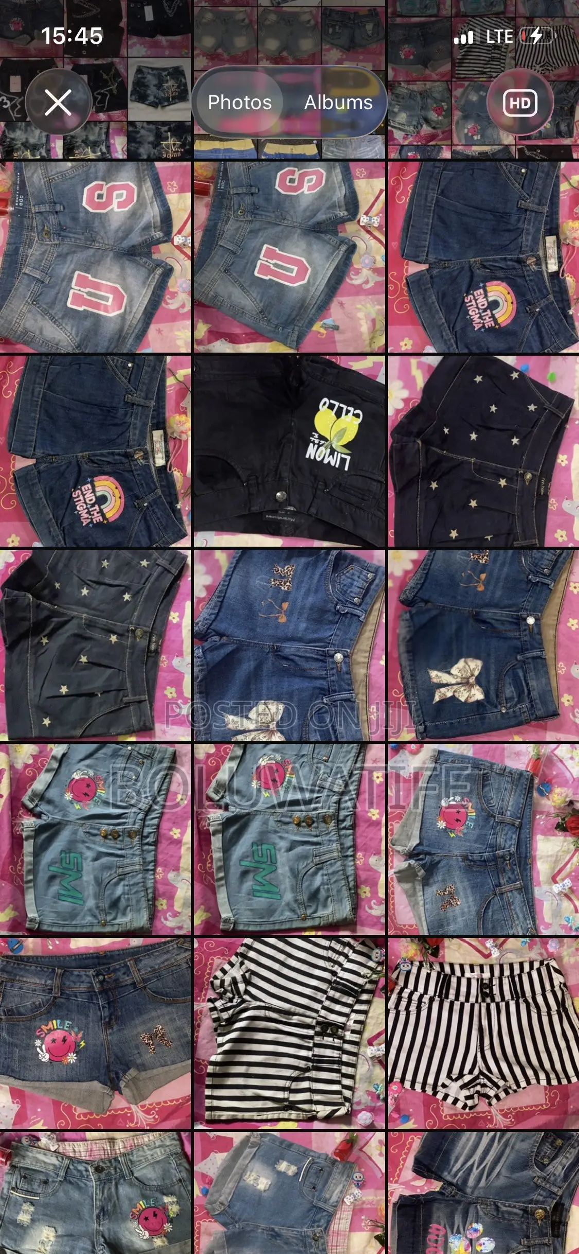 Bumshort for Low as 2thousand Naira Upward