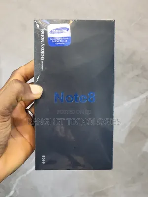 New Samsung Galaxy Note 8 64 GB Black