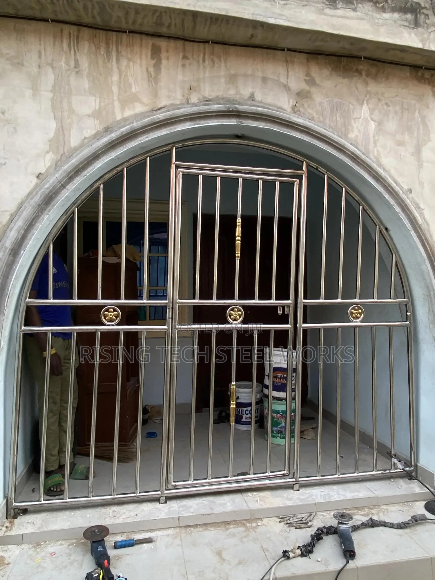 Construct Full Burglary With Stainless Steel