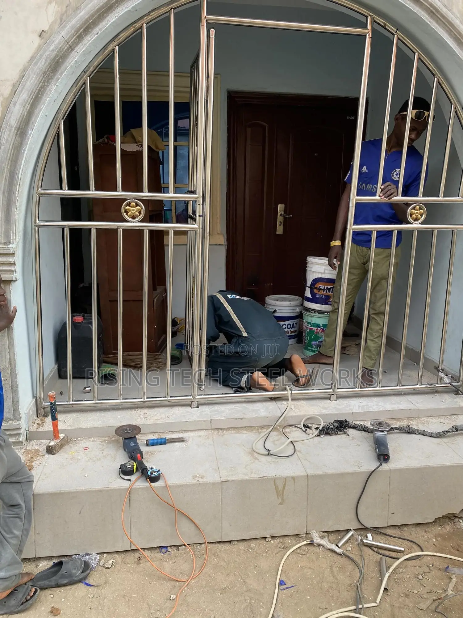 Construct Full Burglary With Stainless Steel