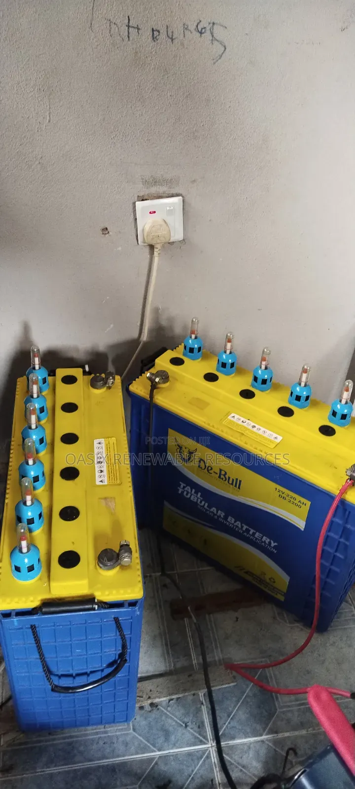 3.5kva, 80A Controller, 2 Tubular Batteries