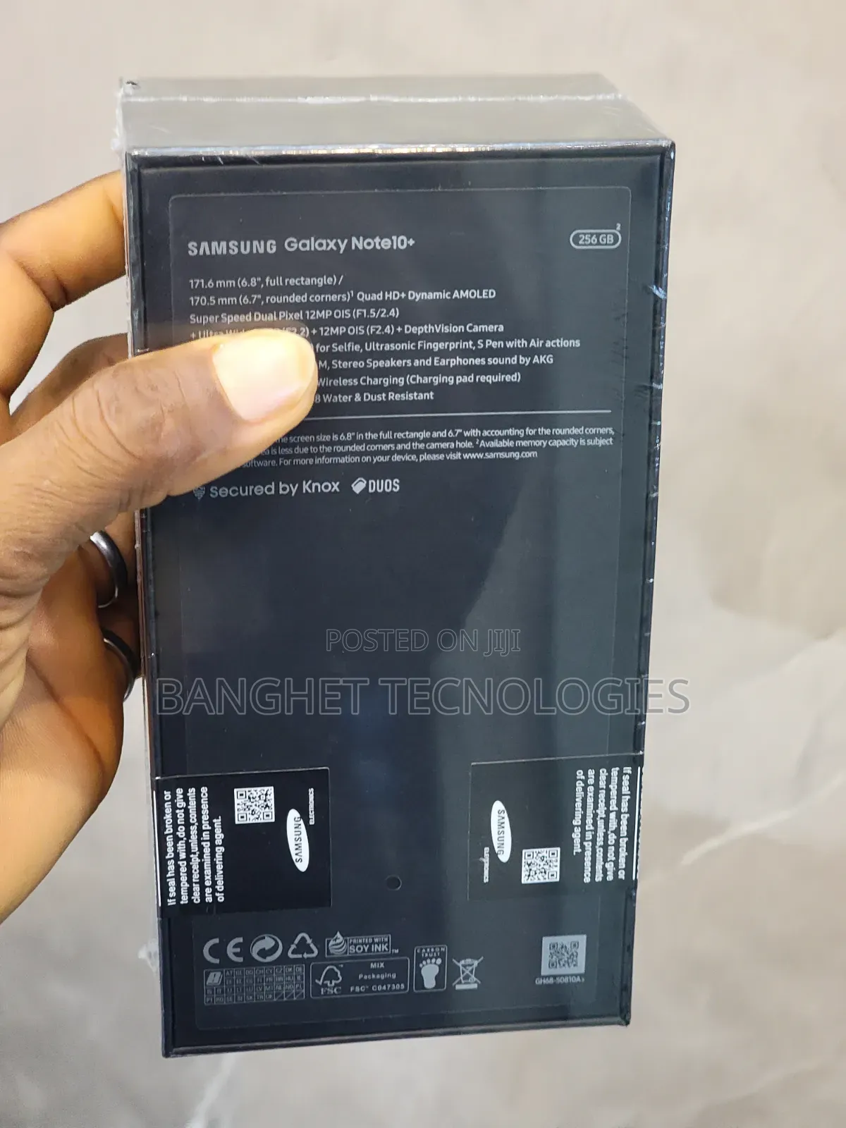 New Samsung Galaxy Note 10 Plus 256 GB Silver