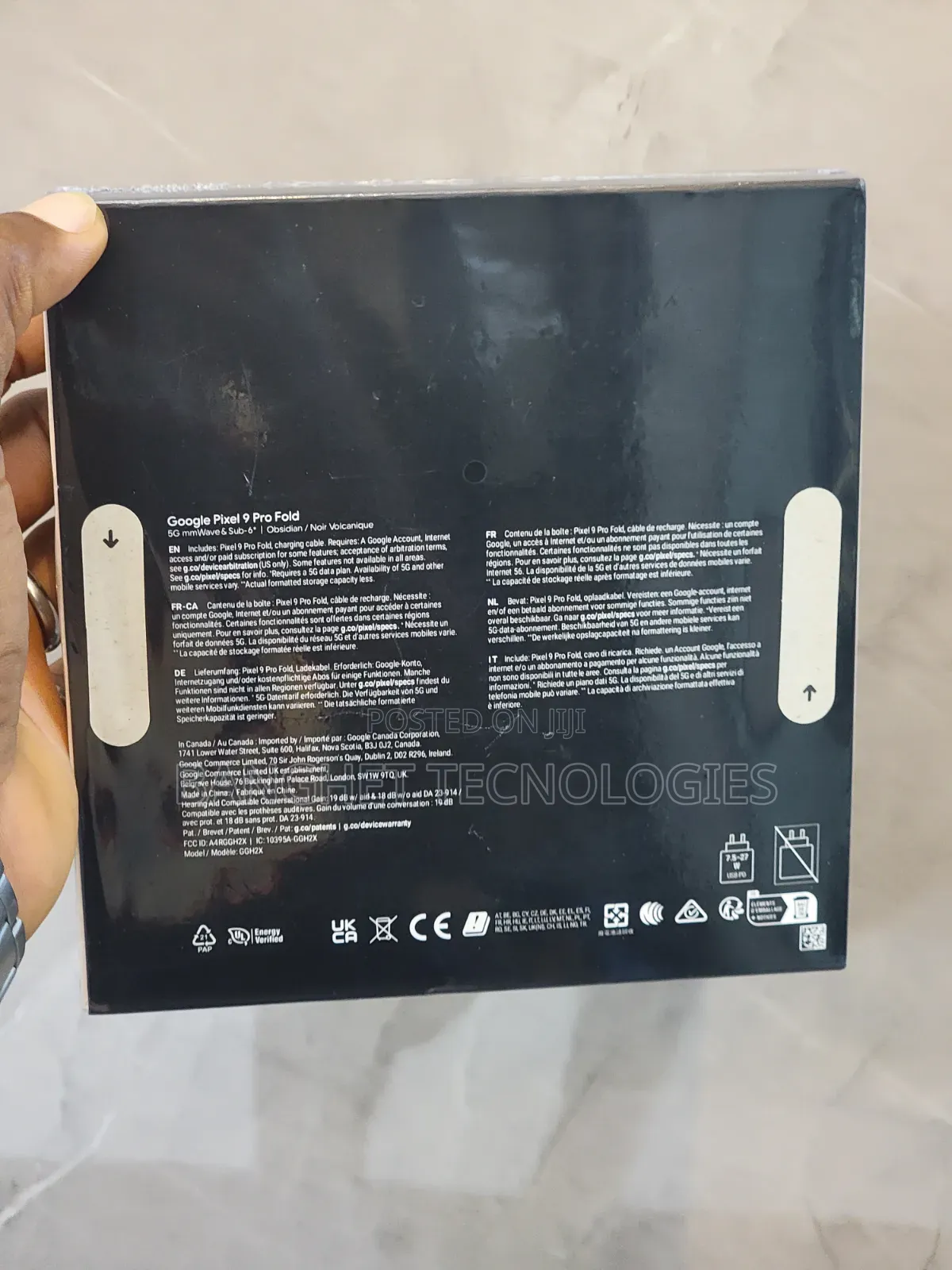New Google Pixel 9 Pro Fold 256 GB Black