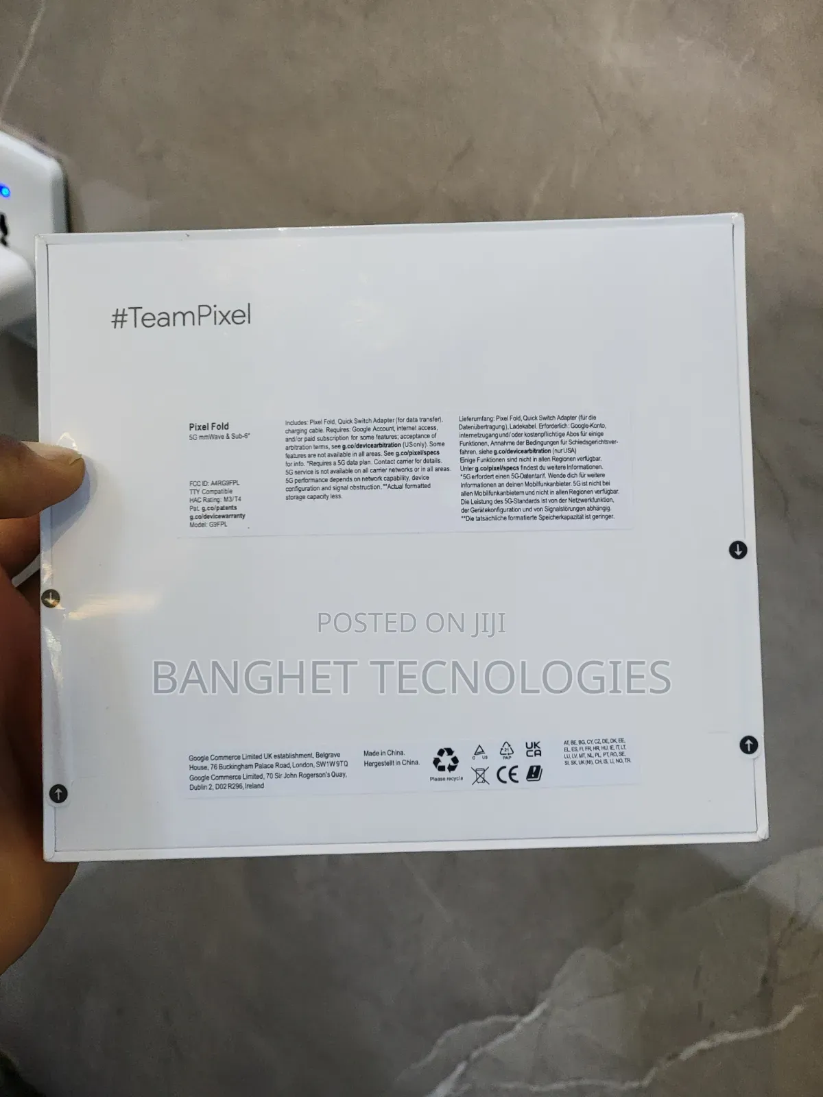 New Google Pixel Fold 256 GB Black