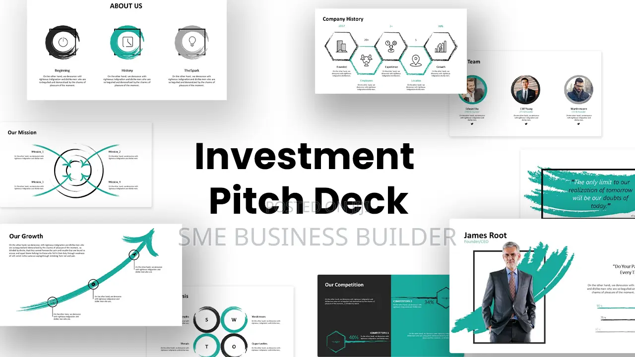 Investor Pitch Deck Design Services