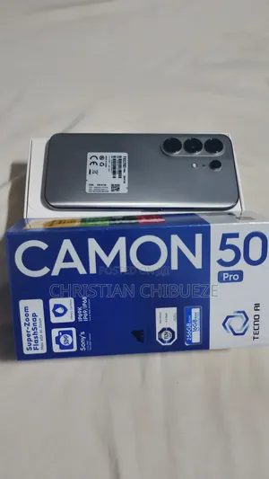 New Tecno Camon 50 Pro 256 GB Gray