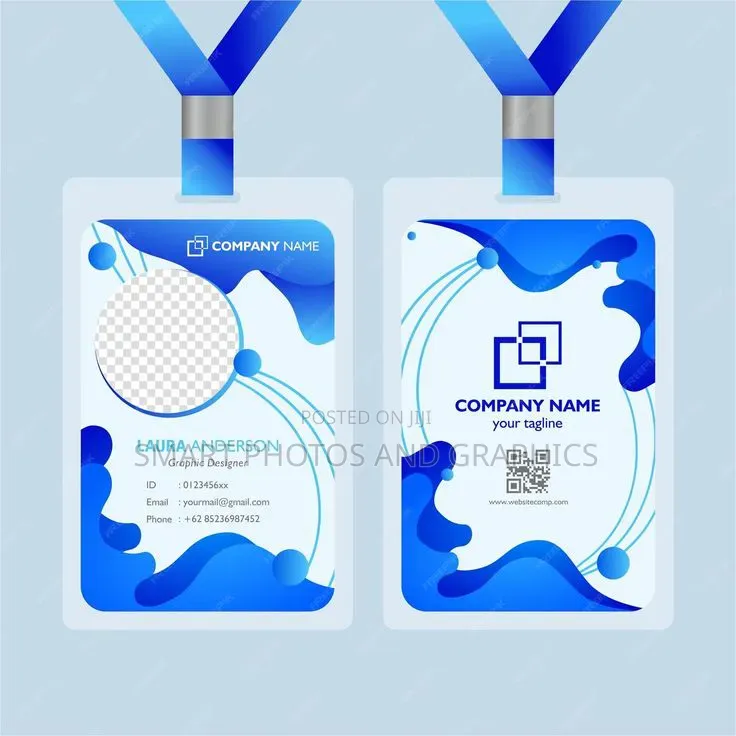 Professional Company ID Card