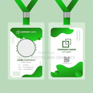 Professional Company ID Card