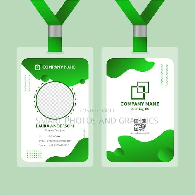 Professional Company ID Card