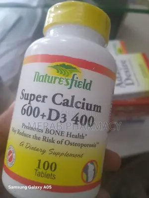 Nature's Field Super Calcium 600mg+d3 400 X Tablets100