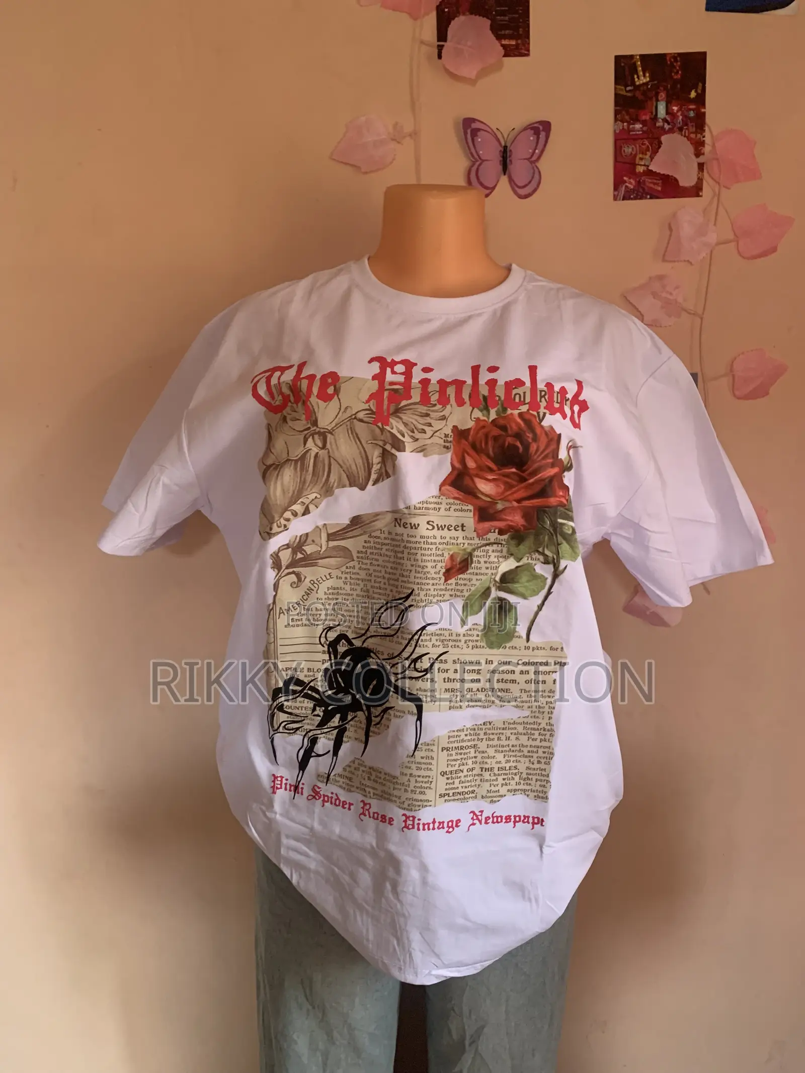 Stock Round Neck Tees