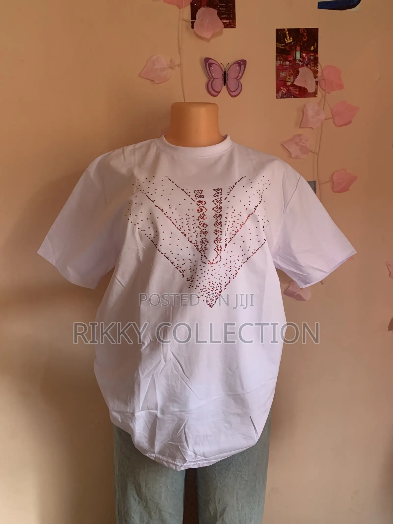 Stock Round Neck Tees