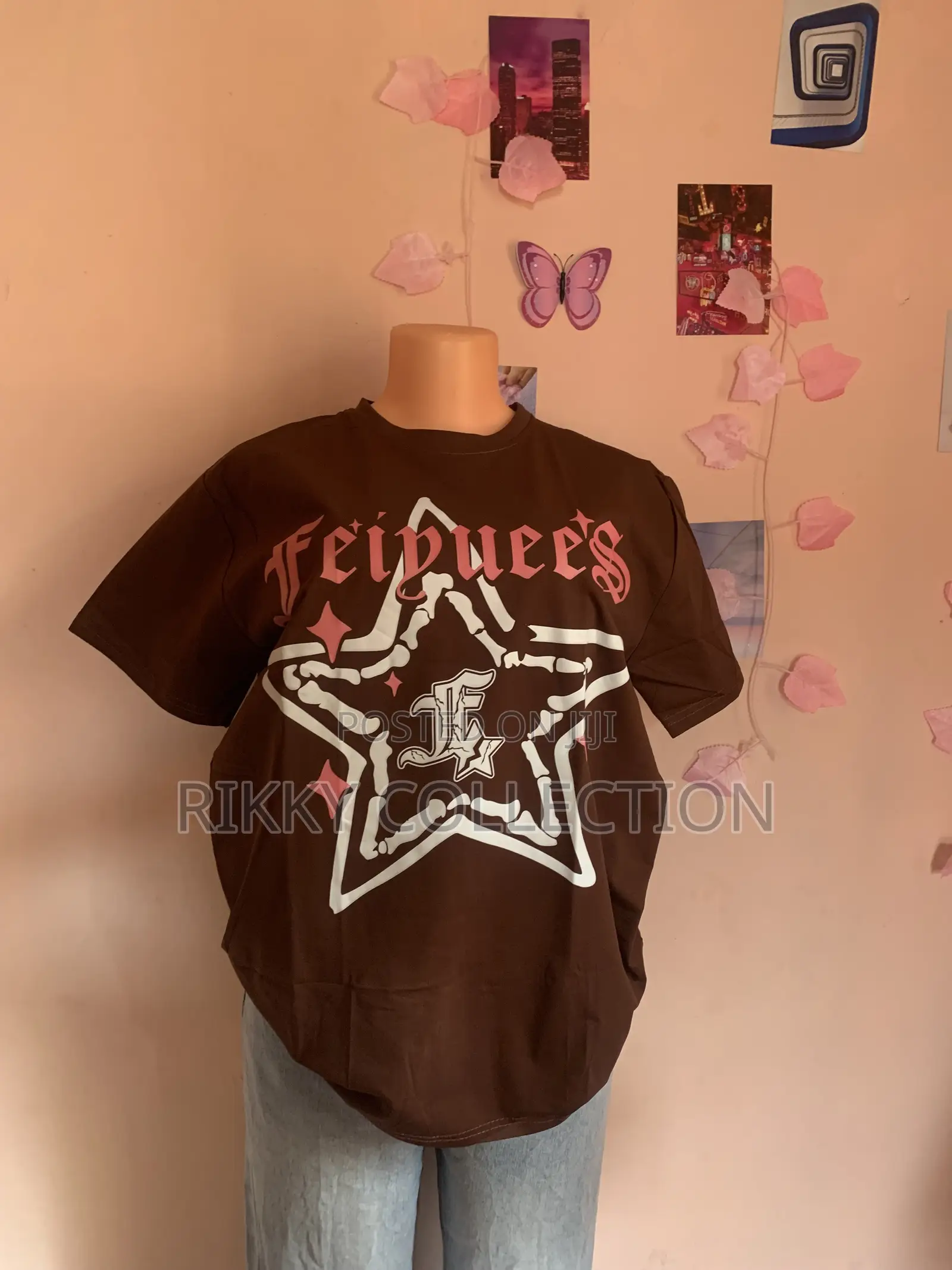Stock Round Neck Tees