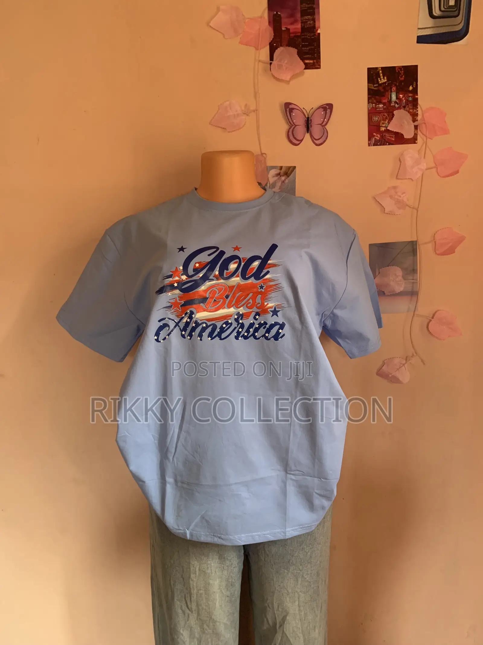 Stock Round Neck Tees