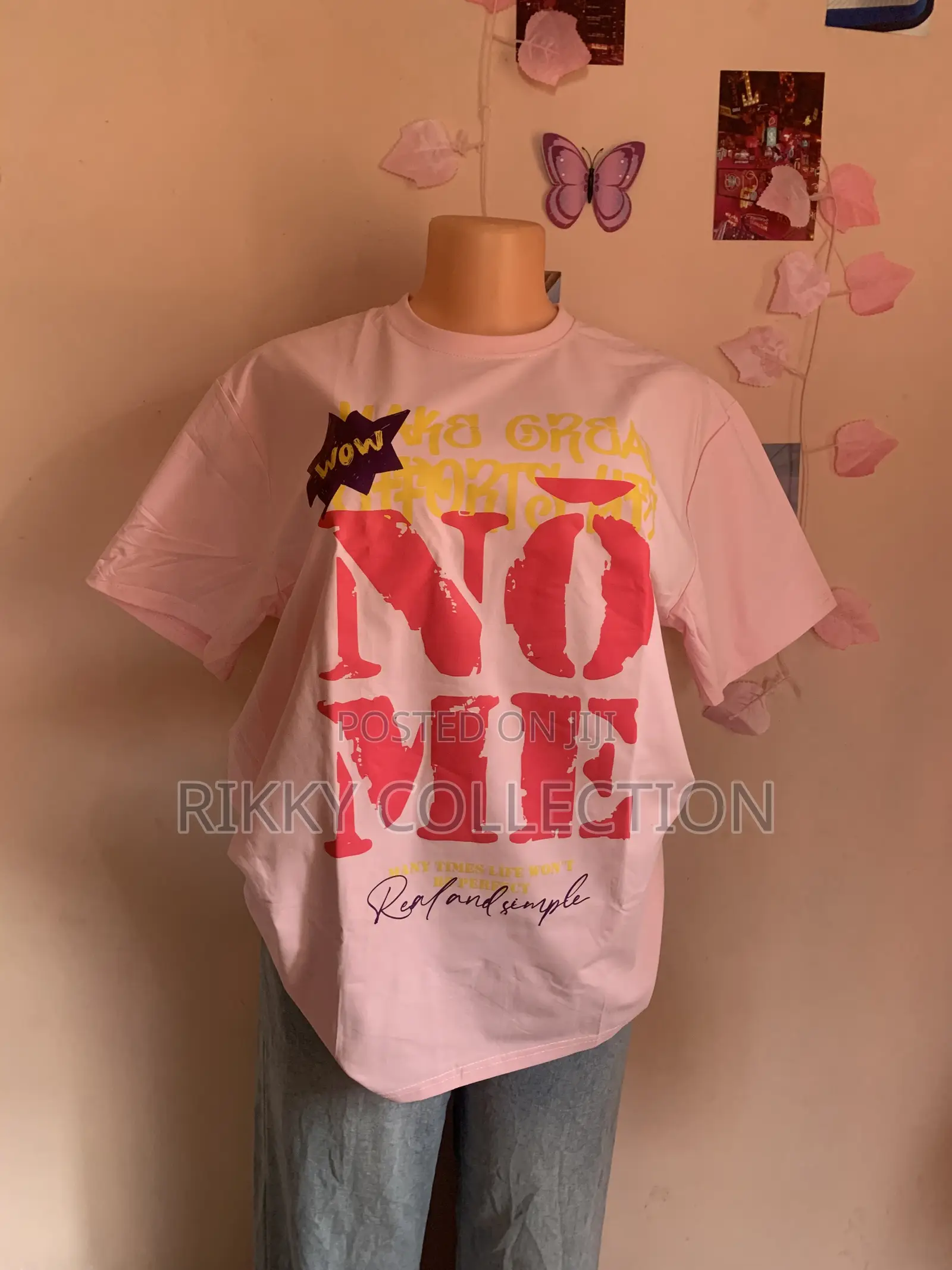 Stock Round Neck Tees