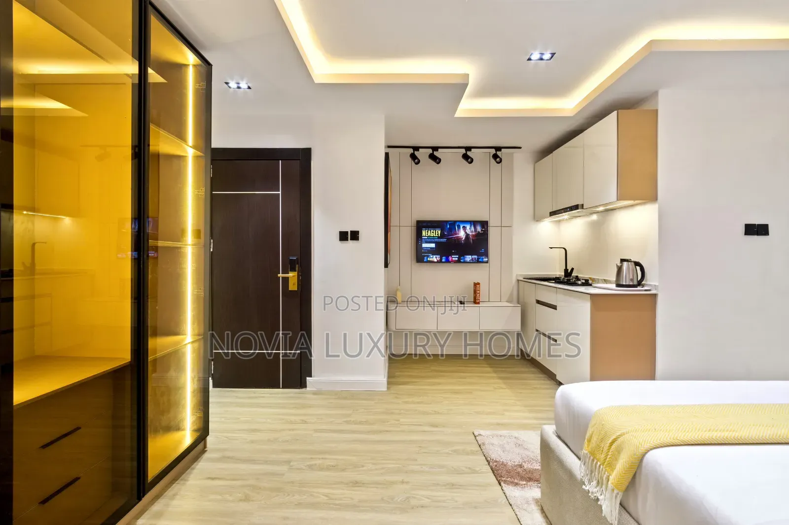 Luxury Spacious Studio Apartment With Ps5 Indoor Pool