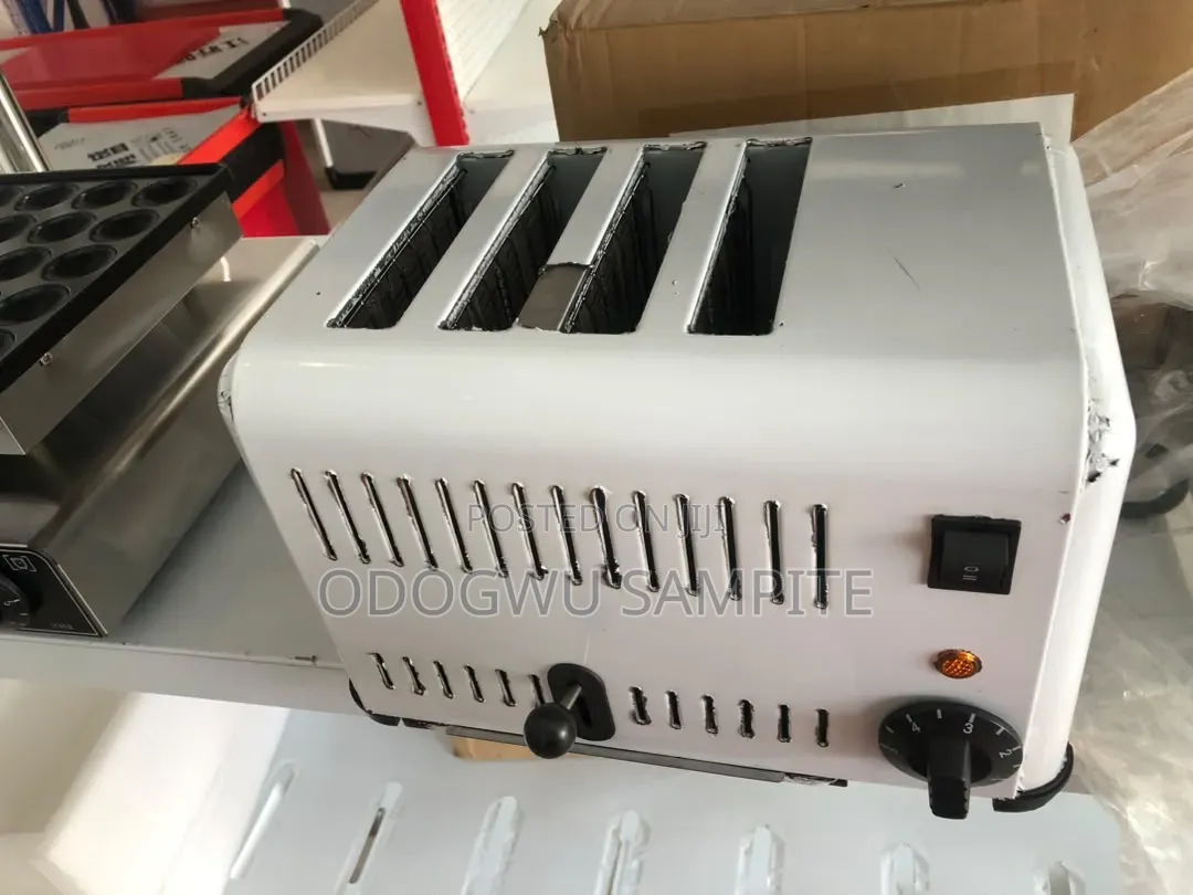 Commercial 4-Slice Electric Bread Toaster