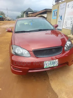 Toyota Corolla S 2006 Red
